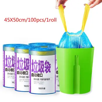 

Small Trash Bags Kitchen Garbage Bags Clear Trash Bags Strong Wastebasket Liners for Bathroom, Kitchen, Office