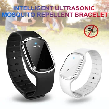

Portable Watch Ultrasonic Anti Mosquito Insect Repellent Bracelet Electronic USB Charging Bracelet Mosquito Killer Bracelet