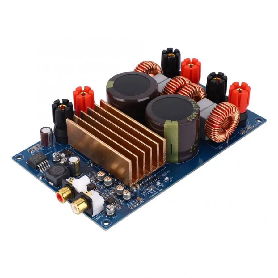 TPA3255 300 Вт+ 300 Вт высокомощный Класс D HIFI Цифровой стерео усилитель мощности плата DC48V