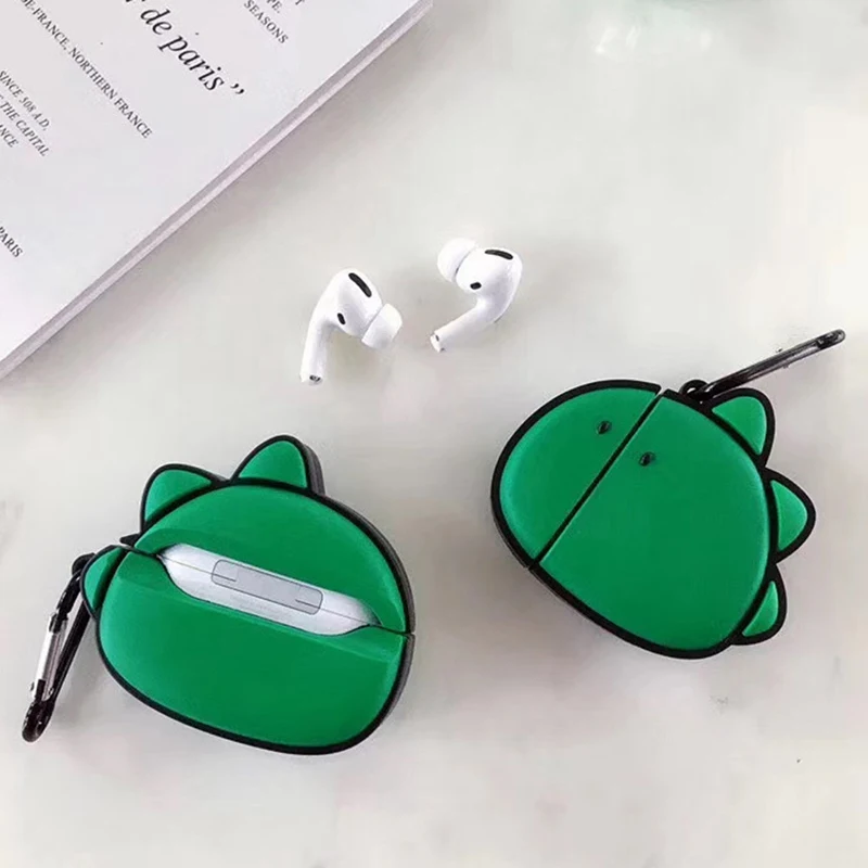 2 стиля милый монстр Bluetooth гарнитура защитный чехол для Apple AirPods Pro Чехол для Airpods Pro силиконовый чехол для наушников