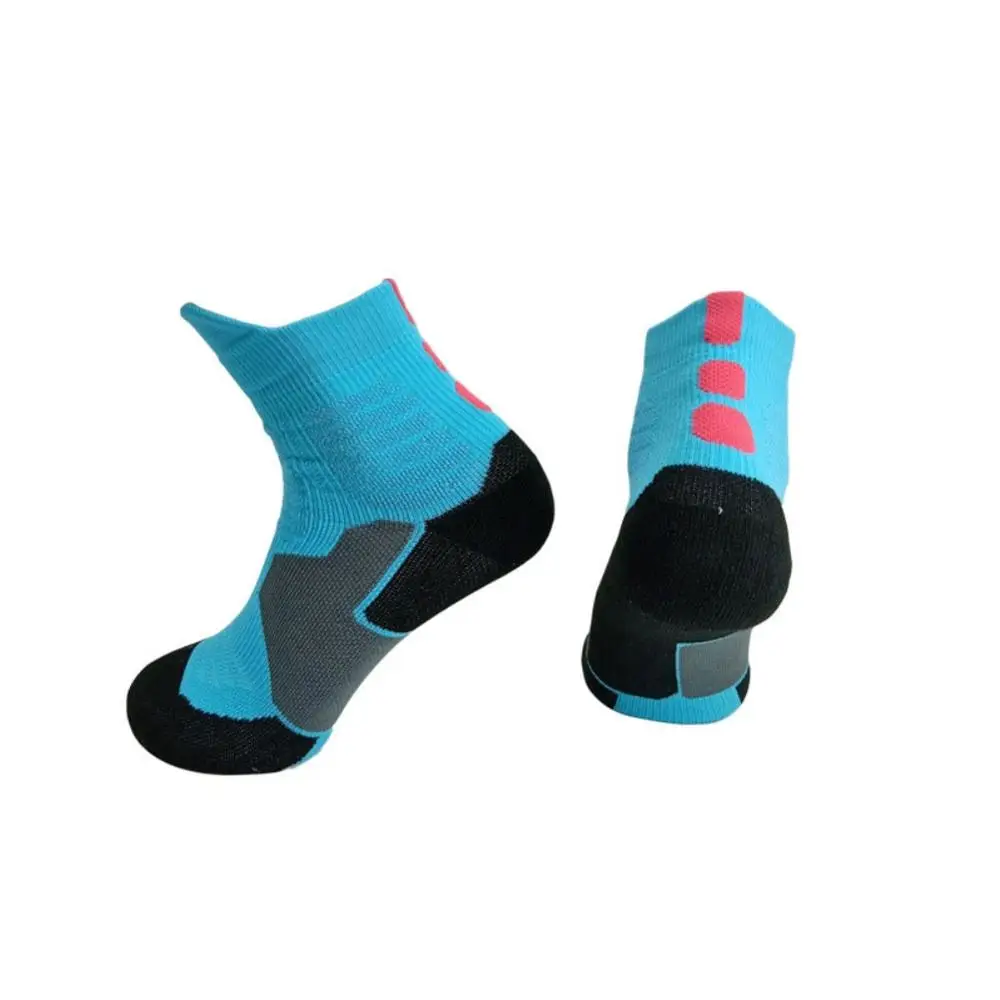 Профессиональные баскетбольные Носки теплые зимние толстые компрессионные лыжные трубки Спорт на открытом воздухе, Фитнес Бюстгальтер-полотенце носки - Цвет: QL