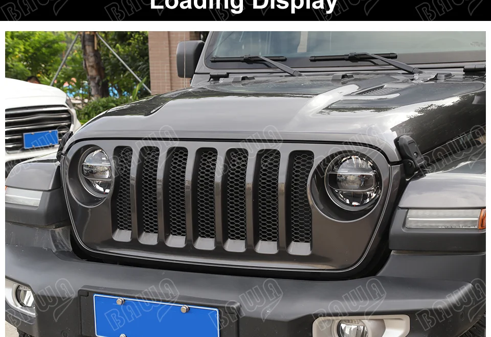 BAWA Замок капота защелка крышки пряжки крышка двигателя аксессуары для Jeep Wrangler JL