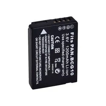 

Battery for Panasonic DMW-BCG10E Lumix TZ6 TZ7 TZ8 TZ10 DMC-TZ20 Updated Chip