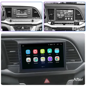 

For Hyundai Elantra 6 2015 2016 2017 2018 Car Radio Multimedia Video Player Navigation GPS Android 9.1 No 2din 2 din no 8.1 6.0
