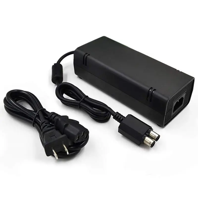 Для Xbox 360 Slim Адаптер переменного тока источник питания кирпич источник питания 135 Вт источник питания зарядное устройство Шнур для Xbox 360 Slim к... Для Xbox 360 Slim Адаптер переменного тока источник питания кирпич источник питания 135 Вт источник питания зарядное устройство Шнур для Xbox 360 Slim к...