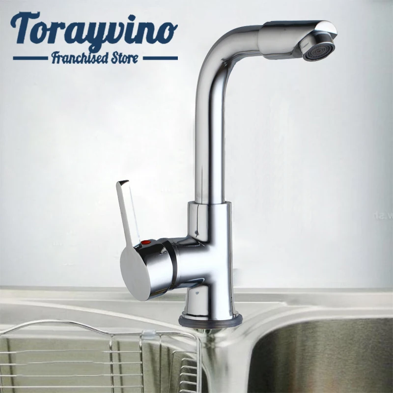 Кран для кухни латунный хромированный кран torneira cozinha agua fria поворотный носик