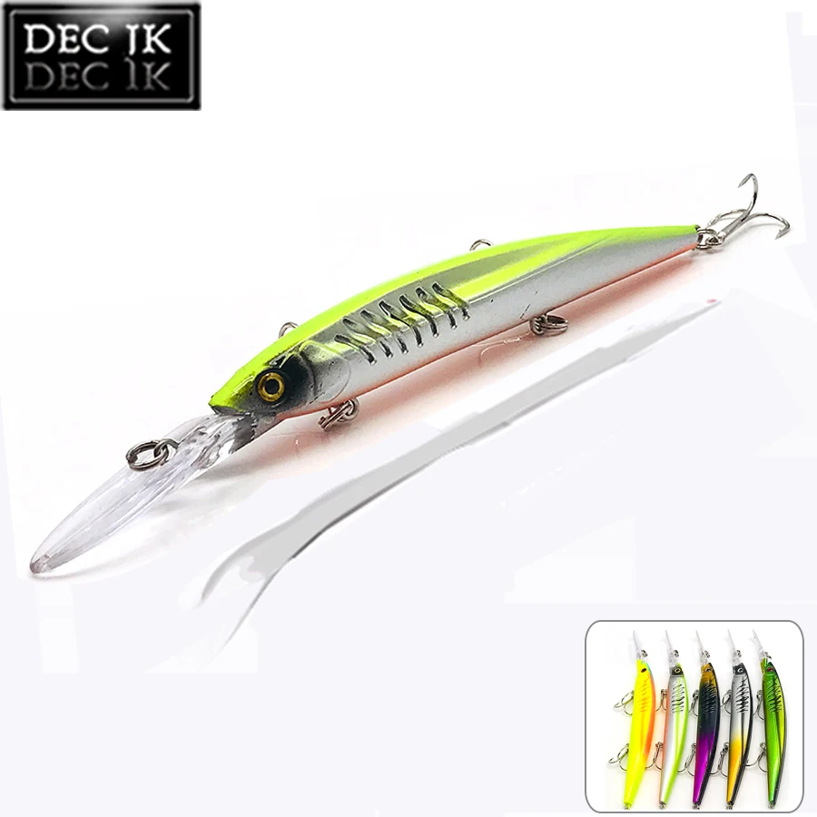 

Jerkbait Minnow Crankbaits Fishing Wobblers Pike Fake/Artificial/Big Baits Fish Swimbait Deep/Hard/Surface Lure Baubles Catfish