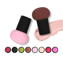 8 цветов Грибная голова основа губка косметический спонж BB крем порошок гладкое макияж смешивание губок инструменты слоеные с коробкой