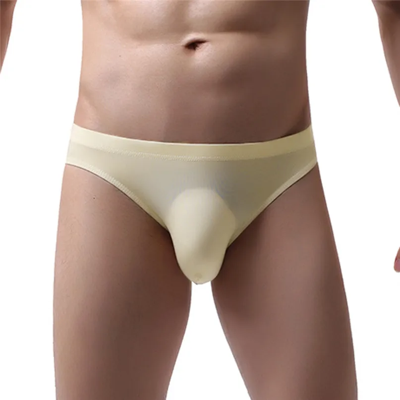 Fashion Soft Briefs Men Sexy Underwear Knickers Shorts Underpants Home Triangle Pants Panties #2l29 (31)