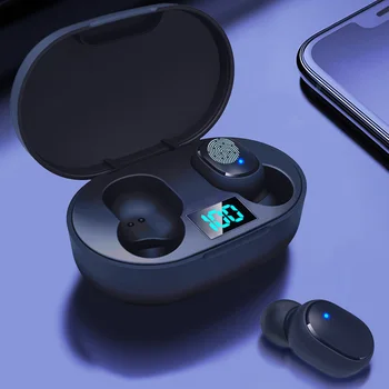 

Tws Mini Wireless Earphones Bluetooth 5.0 Earbuds Stereo Bass LED Power Display Headphones In Ear Sports Waterproof Earbud