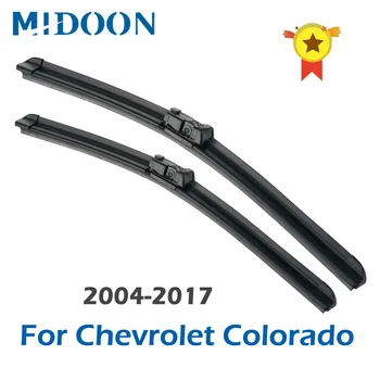 

MIDOON Wiper Blades for Chevrolet Colorado 22"&19" Fit Hook / Push Button Arms 2004 - 2017