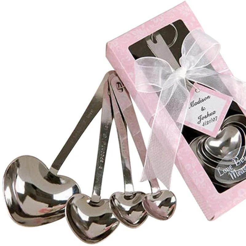 Measuring Spoons Scoop Stainless Steel Measuring Cup Kitchen Scale Baking Cooking Teaspoons Sugar Measuring Tools Set