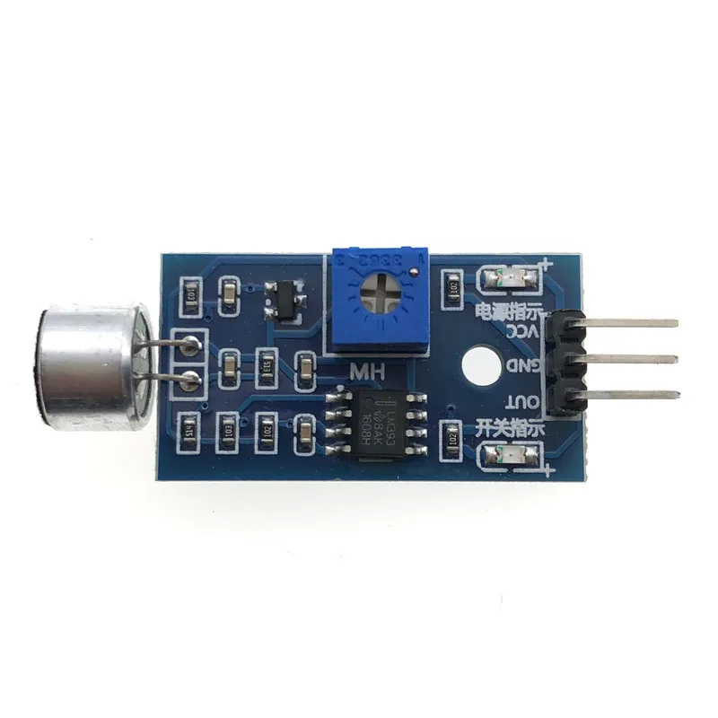 声音传感器蓝色板