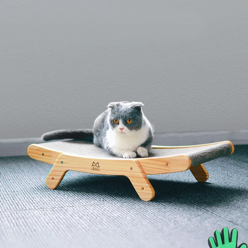 Tanie Tektura falista transformacja kot drapanie łóżko kot zabawki szkolenia do ścierania pazurów Sofa Kitten Scratchers maty planszowe HW199