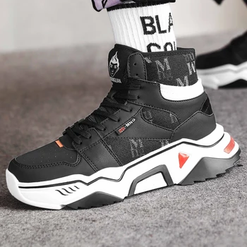 

2019 New youth fashion fashion personality shoes casual shoes sports shoes men's shoes basketball shoes flat shoes