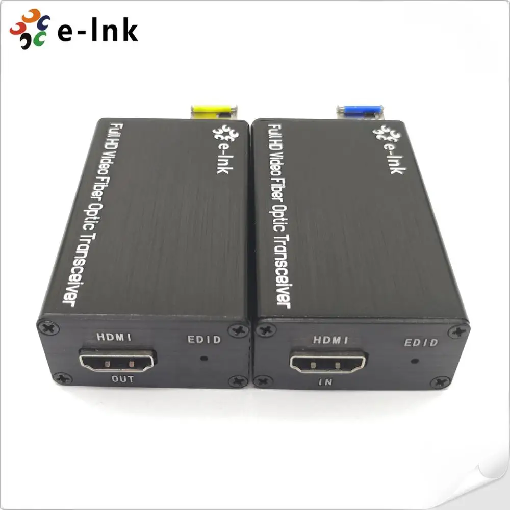 Мини HDMI оптоволоконный удлинитель с внешним стерео аудио Оптический