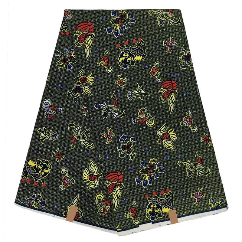 Miss L последняя Анкара африканская вощеная ткань принтом 6 ярдов/шт хлопок HL19S111635