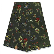 Miss L последняя Анкара африканская вощеная ткань принтом 6 ярдов/шт хлопок HL19S111635