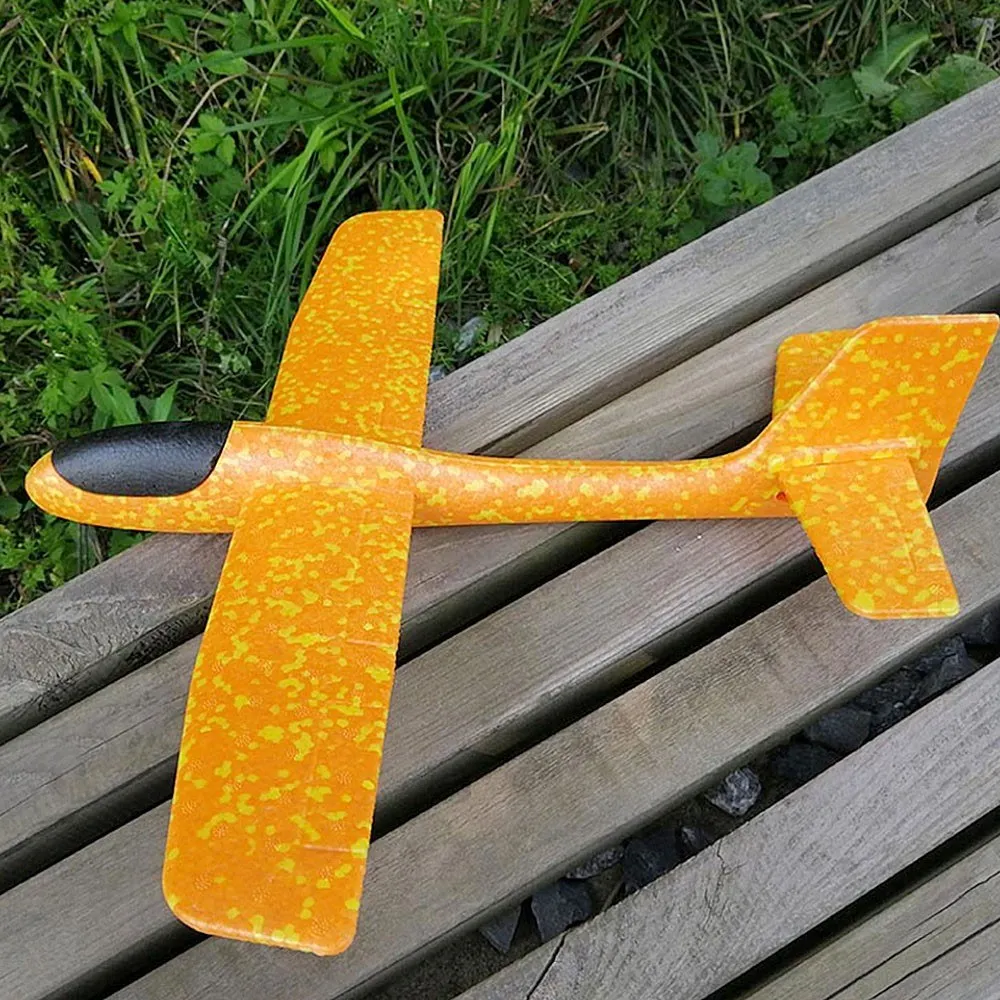 

DIY Throw Glider EPP Foam Airplane Hand Launch Outdoor Sports Flying Toy for Kids T1839