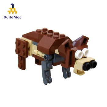 

Buildmoc Creator Ideas Animals Bear Model Building Blocks Moc Bricks Set Children Christmas Toy Gifts