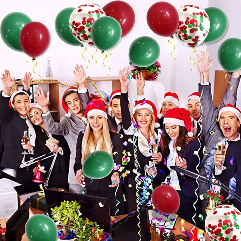 

50pcs/set 12inch Balloons Confetti Set Chrome Balloon Birthday Party Decors Wedding Decoration New Year Decor Globals Metallic
