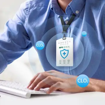 

Air Sterilization Card Disinfection Sterilization Lanyard Deodorant Sterilize Card Office School Protection Card For Adult T0N5