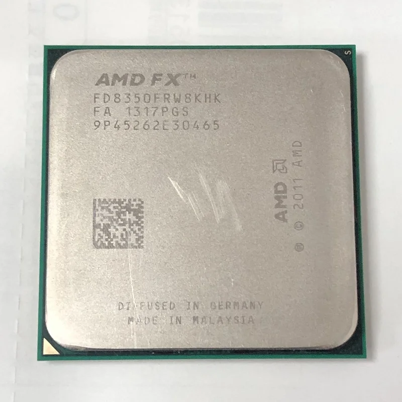 AMD FX 8350 телефон Восьмиядерный процессор 4 0 ГБ/8 Мб/125 Вт Настольная розетка AM3 +