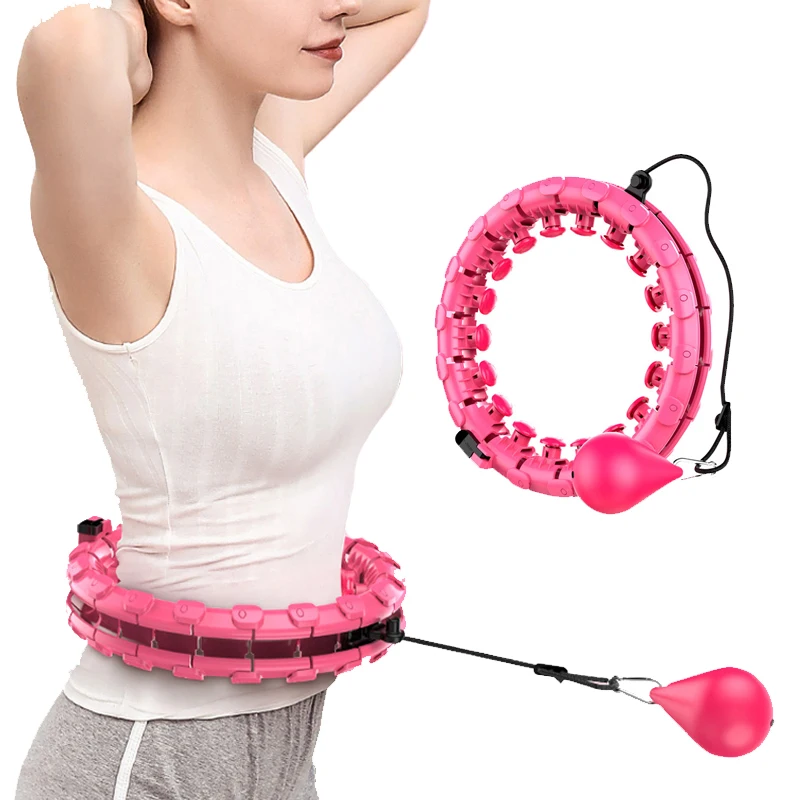 New Design Non Dropping Hoop Yoga Waist Exercise Slimming Sport Hoops for Kids Adult Loose Weight At Home|Body shaping Massage Equipment| - AliExpress