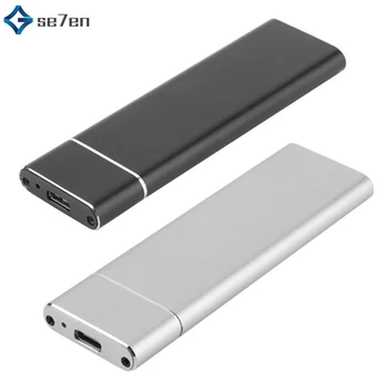 

USB 3.1 to M.2 NGFF SSD Mobile Hard Disk Box Adapter Card External Enclosure Case for m2 SATA SSD USB 3.1 2230/2242/2260/2280