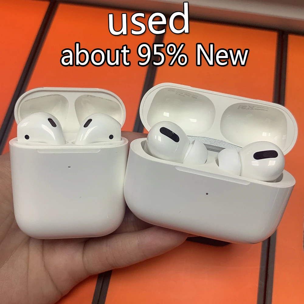 Б/у беспроводные наушники Apple AirPods Pro 3 2 Bluetooth наушники-вкладыши Tws игровые