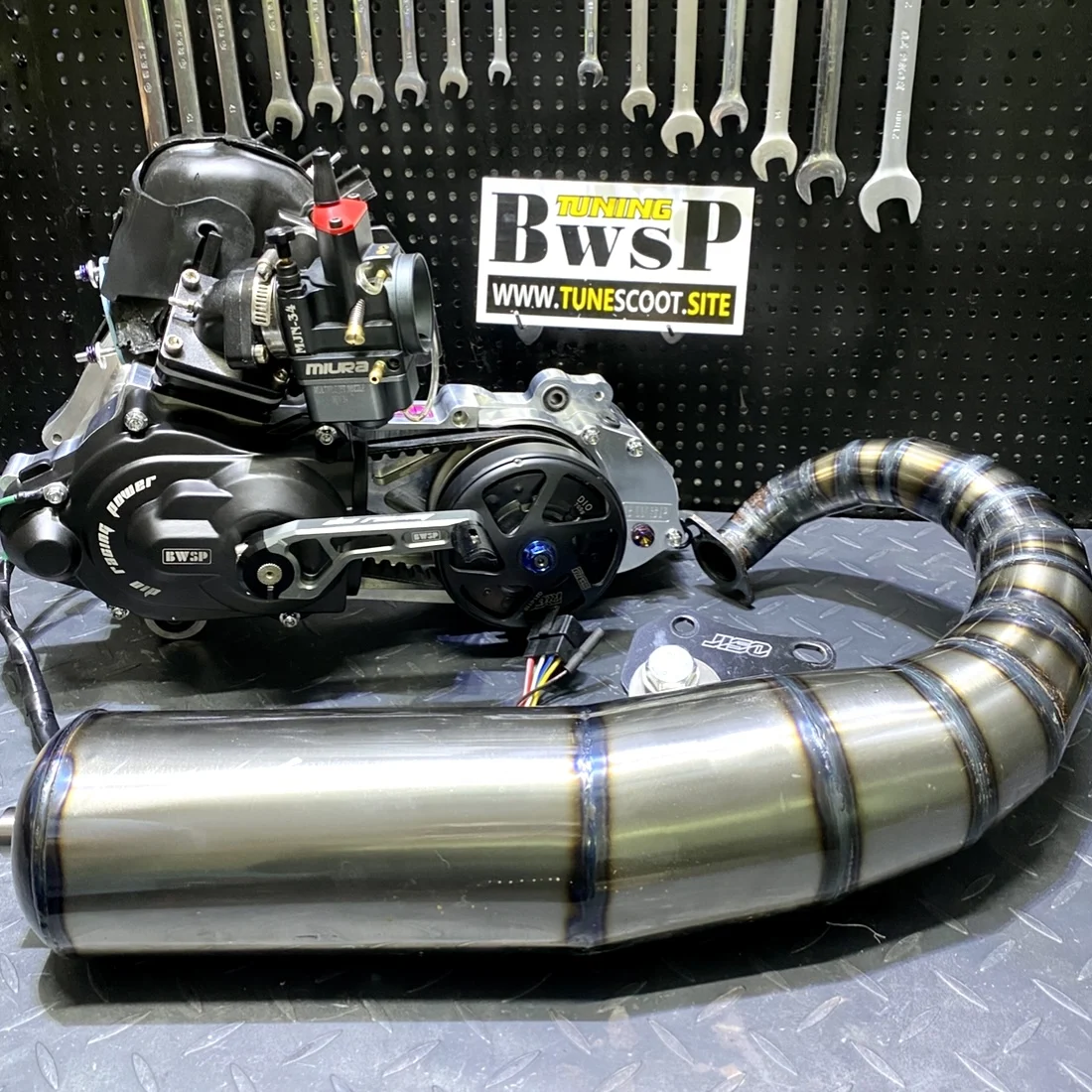 ENGINE DIO AF18 135CC AIR COOLING BULLET SERIES BY BWSP |