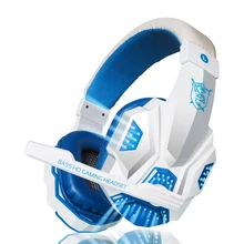 PC780 Игровые наушники Проводная геймерская гарнитура стерео звук за ухо наушники с микрофоном и светодиодный свет для ПК ноутбука для PS4