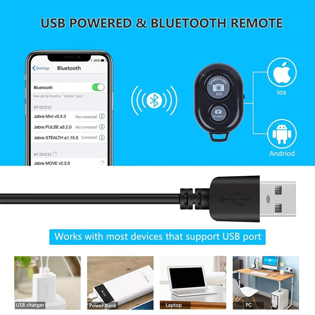 Светодиодный кольцевой светильник USB маленькая портативная лампа с подставкой