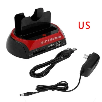 

Useful gadget Docking Station Portable 2.5/3.5in SATA USB 3.0 Dock HUB Dual HDD