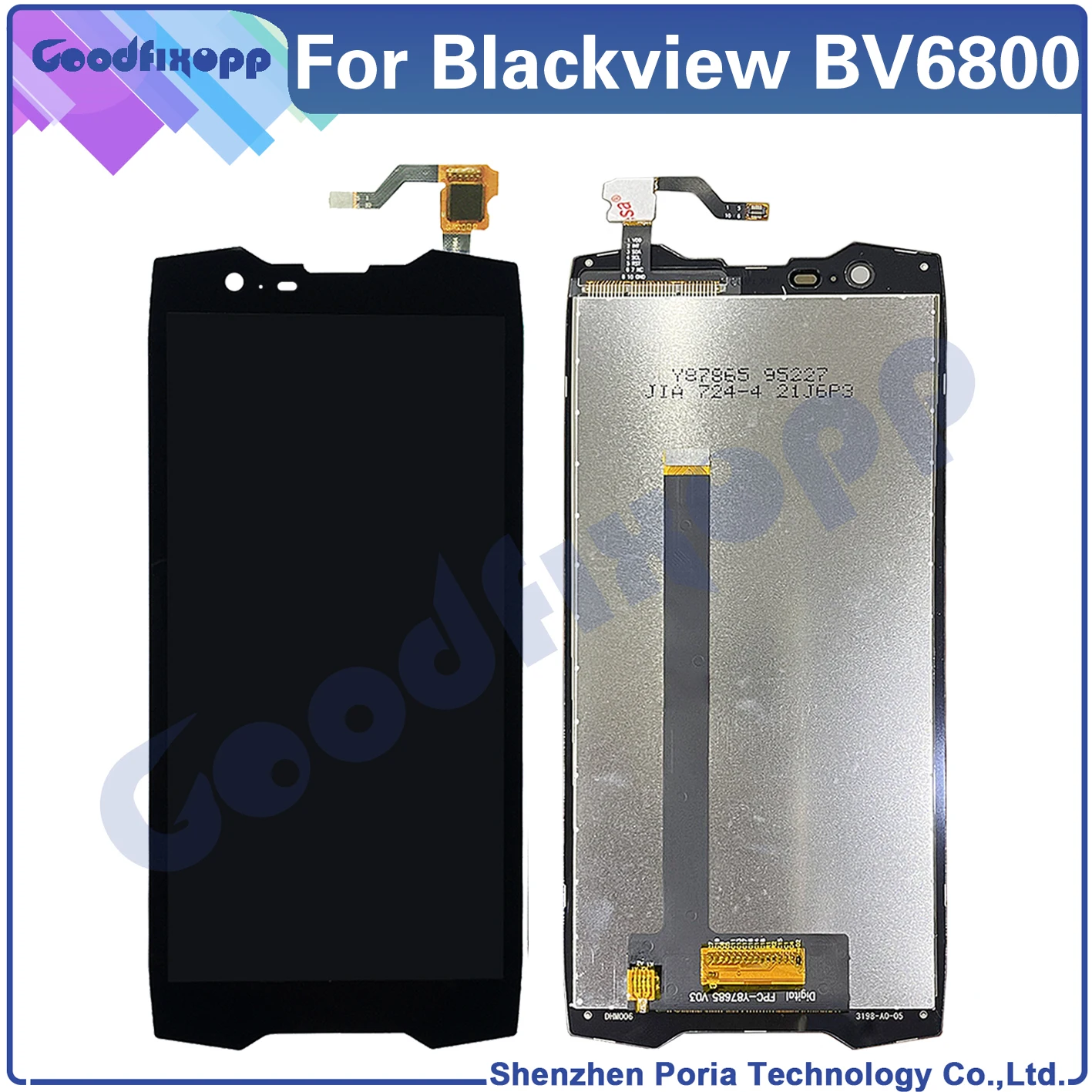 Новый экран для Blackview BV6800 / Pro ЖК-дисплей цифровой преобразователь экрана в сборе