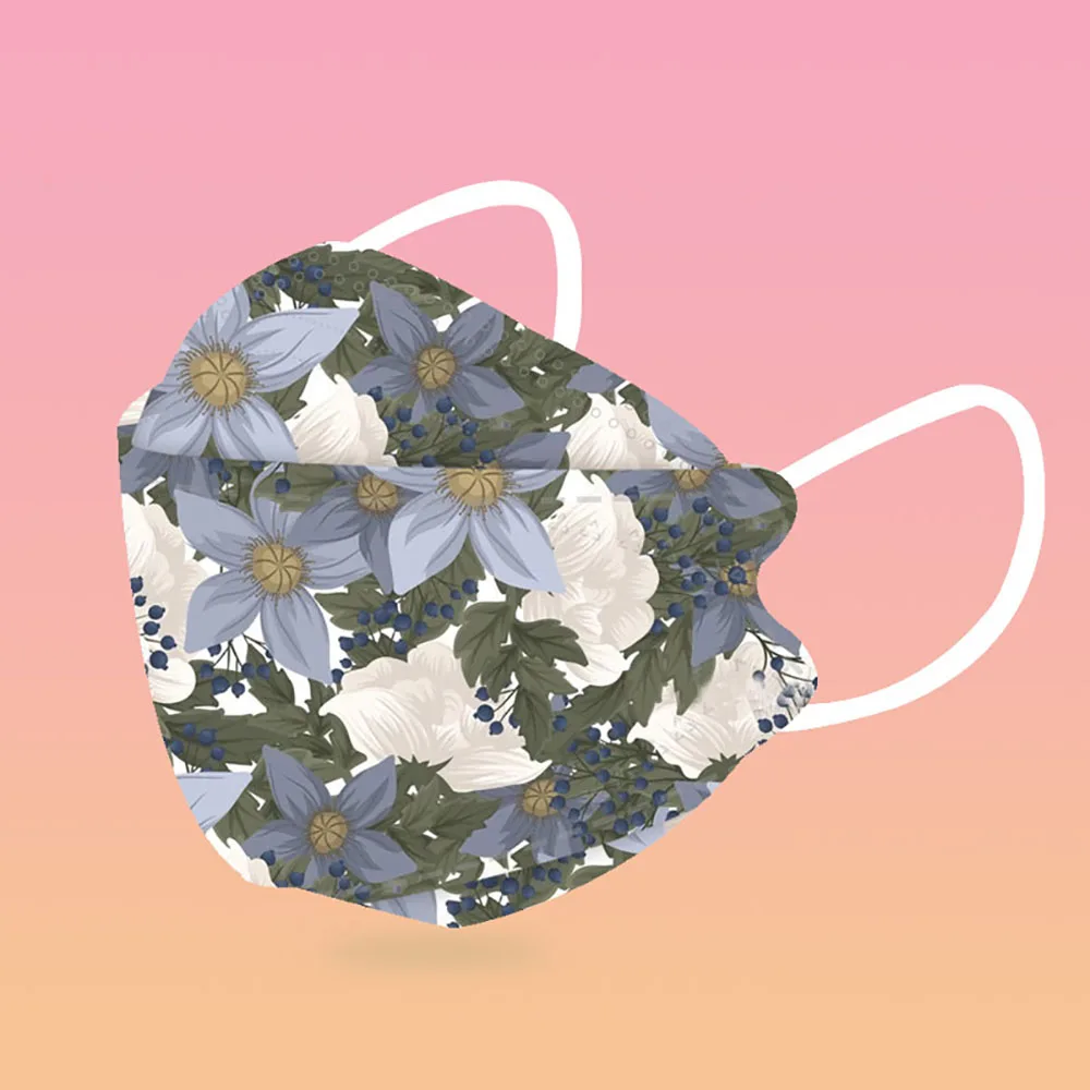 Рисунок 4 - маска для лица с мультяшными ц