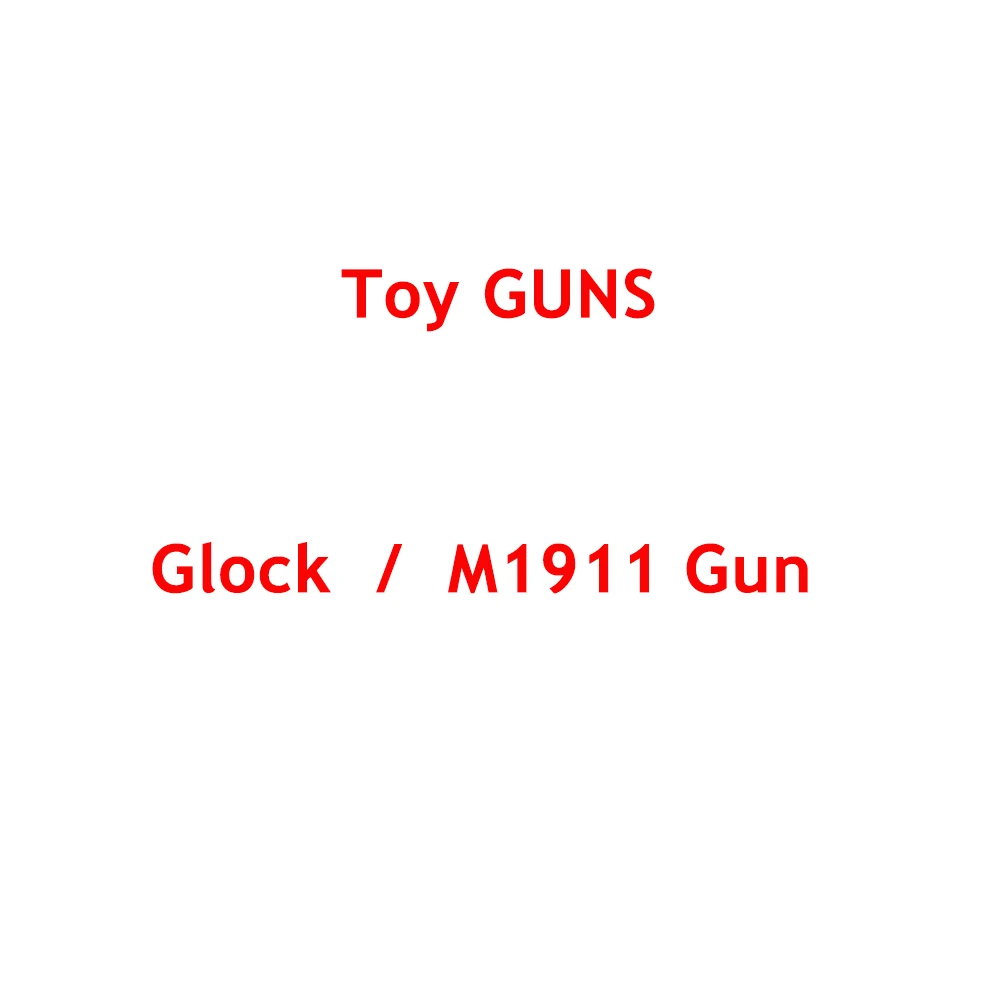 Игрушечный пистолет Glock M1911 Мягкая Пуля для страйкбола может запускать EVA под