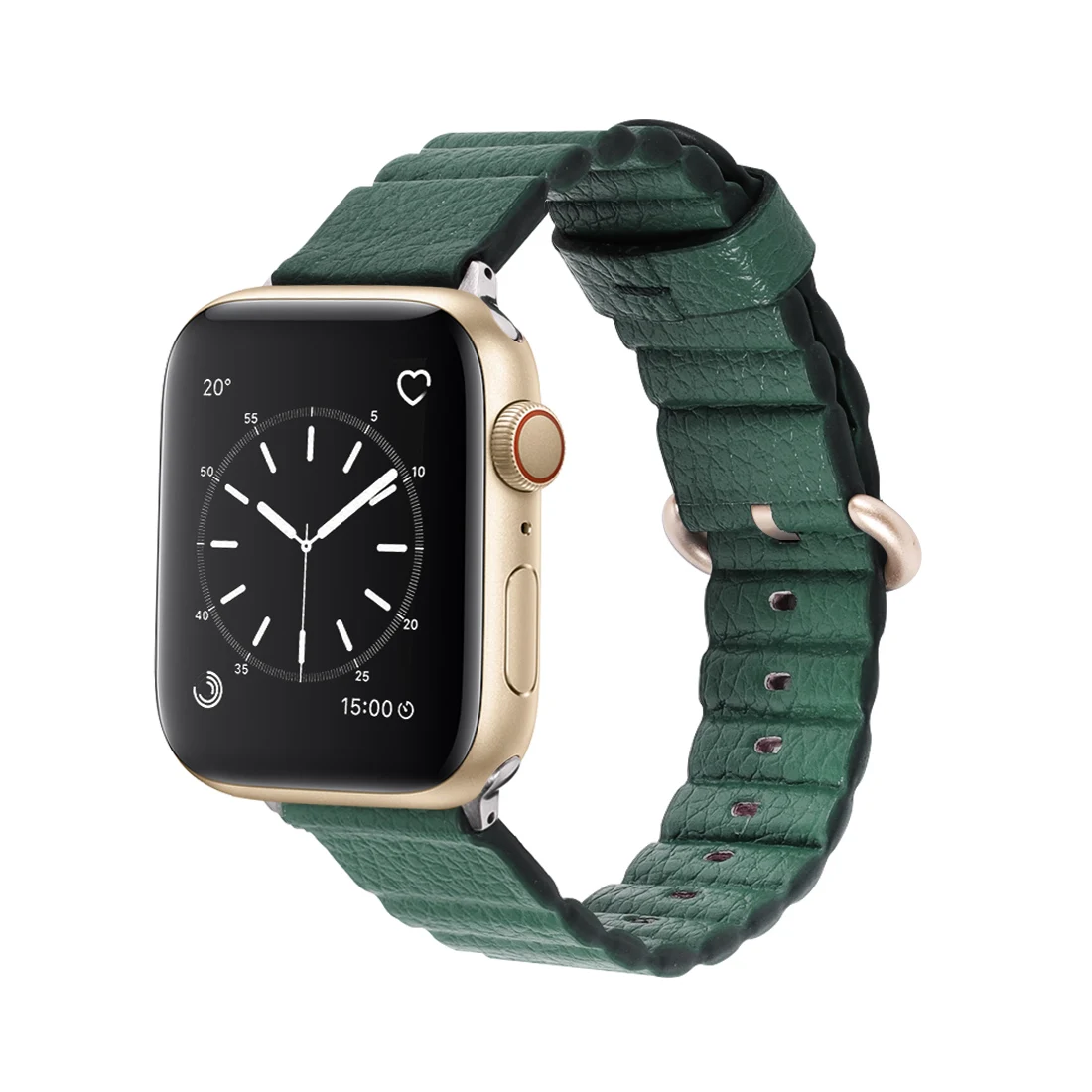 Excellent Genuine leather loop For Apple Watch Band 42MM 38MM 40mm 44mm for iWatch Strap 1 2 3 4 5 | Наручные часы