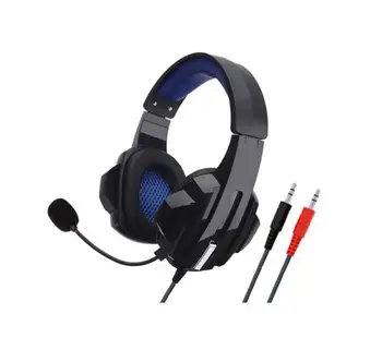 

Head-mounted Gaming Headset 3.5mm Headphone Jack Stereo Surround Headset Wired Mic for PS4 Laptop for Xbox One Gamer Headphone