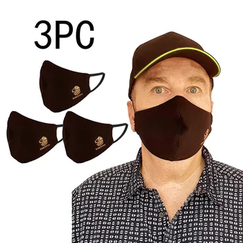 

3pcs Reusable Face Mask adult Breathable Washable Mouth Muffle Face Cover Mondkapjes Wasbaar Dustproof Face Mouth Mask Masque