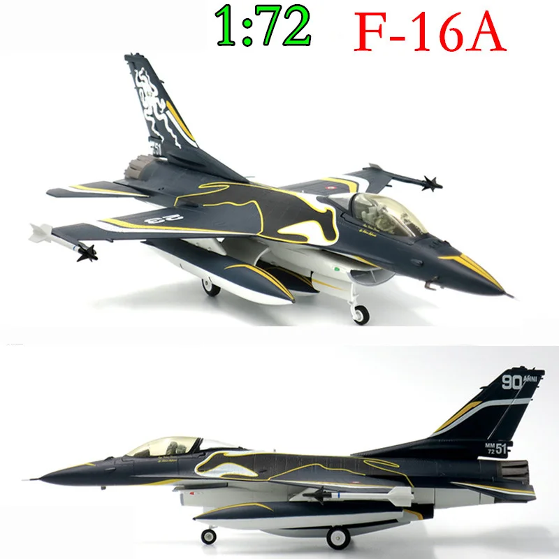 Прекрасно 1: 72 итальянская авиация F16A модель самолета из сплава коллекция