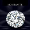 100% vraies pierres précieuses en vrac Moissanite diamant laboratoire cultivé G couleur 0.1ct à 5ct excellente coupe avec certificat GRA usine en gros ► Photo 2/6