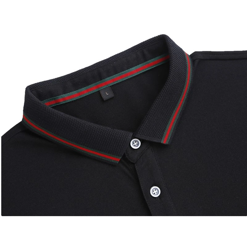 LiSENBAO брендовая Camisa masculina хлопок короткий рукав Для мужчин мужская рубашка Поло Топы Повседневное Майки летние Для мужчин s поло рубашки M-4XL 935