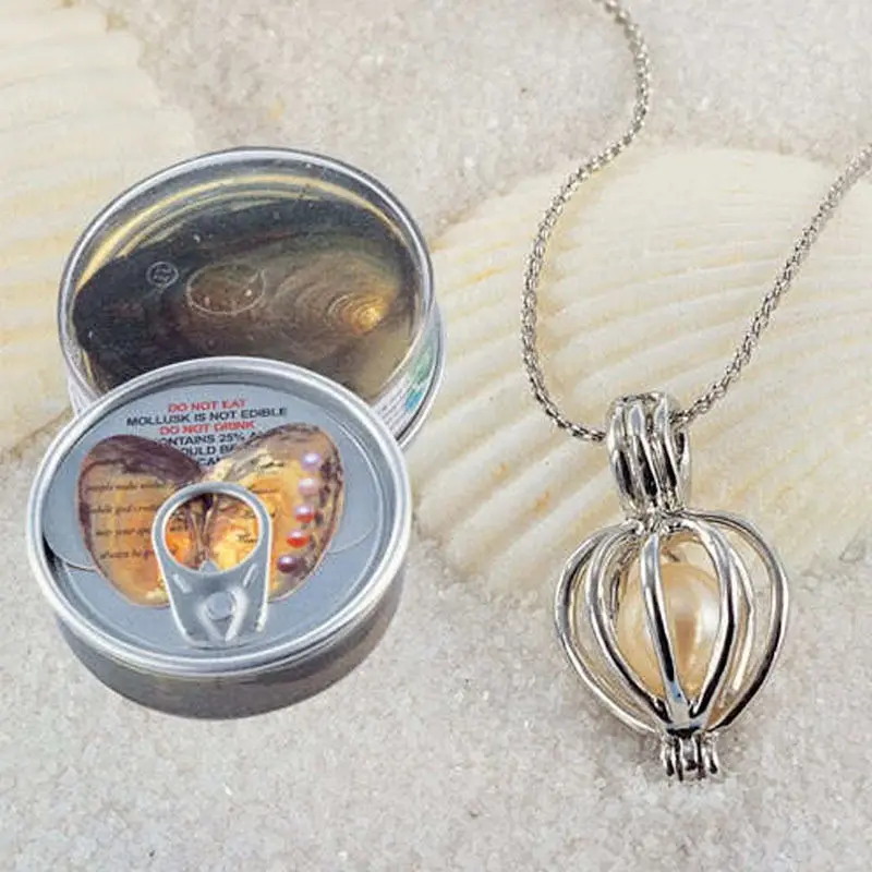 

Pearl Of Desires Oyster Chain Aliexpresse Wishes Natural Pearl Necklace Oyster Pendant Pendant Explosion Source necklace