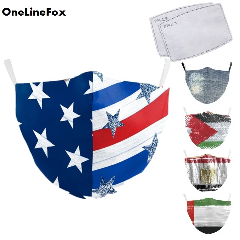 OneLineFox Adult Face Mask Flag Print Mask Protective PM2.5 Reusable Anti-dust Proof Bacteria Washable Fabric Mouth Masks
OneLineFox Adult Face Mask Flag Print Mask Protective PM2.5 Reusable Anti-dust Proof Bacteria Washable Fabric Mouth Masks