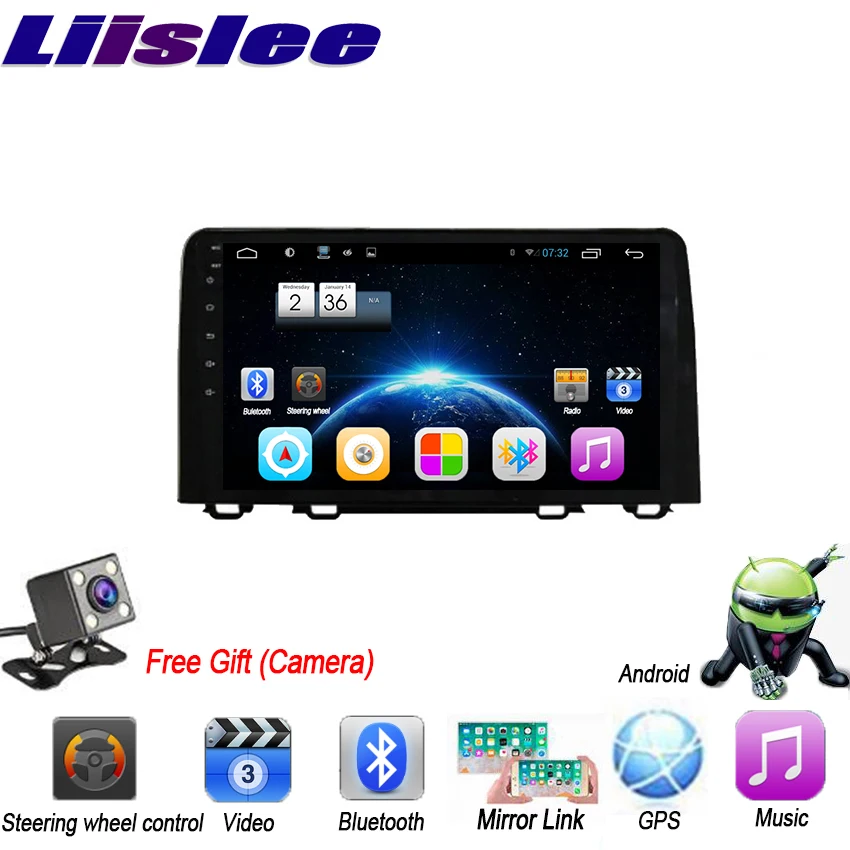 Для Honda CR V 10 2 &quotAndroid Car Multimidia плеер 2din Авторадио GPS навигация большой экран Bluetooth