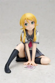 

10cm NEW Anime My Little Sister Can't Be So Cute Kousaka Kirino Sitting Ver. Model PVC Action Figure Collection Toys lelakaya