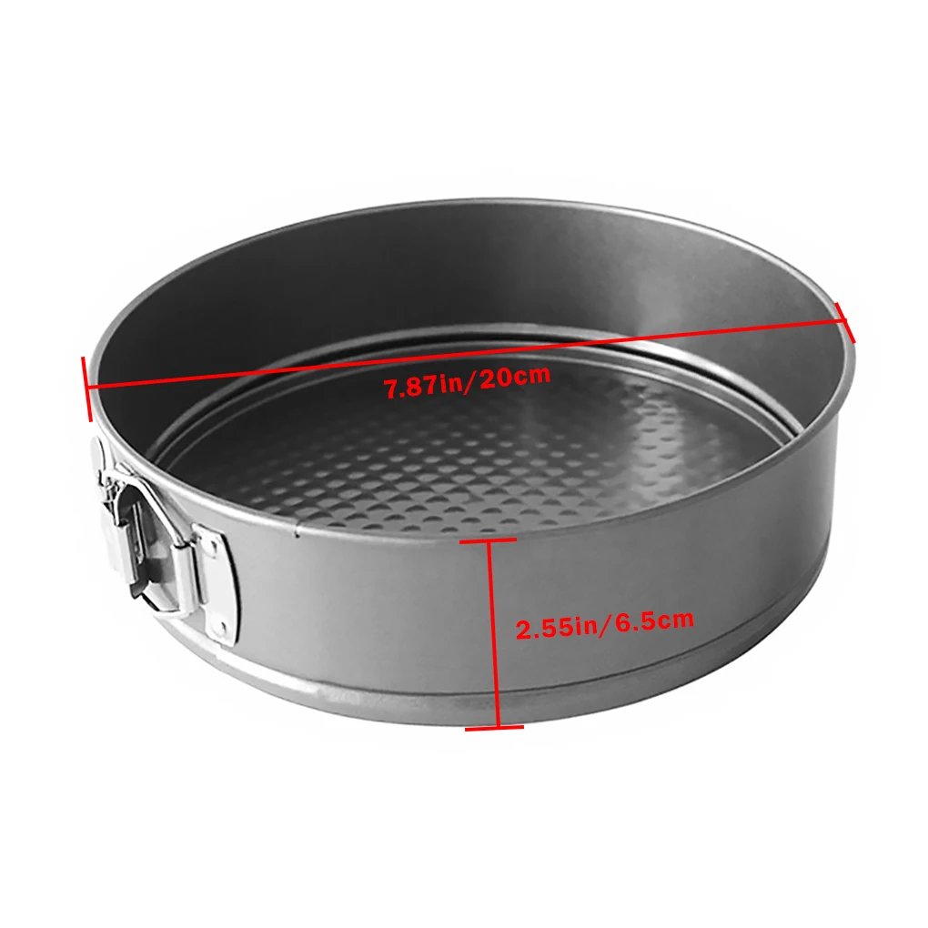 Non-stick Cake Round Baking Mold 8 inch Mousse Cake Carbon Steel Mould Home Bakery Baking Tool 20cm
