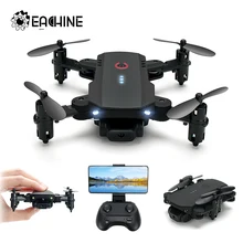 Eachine-Mini Dron de Control remoto D83, cuadricóptero con cámara HD de 2,4G, Wifi, mantenimiento de altitud, plegable, RTF, juguetes fáciles de controlar
