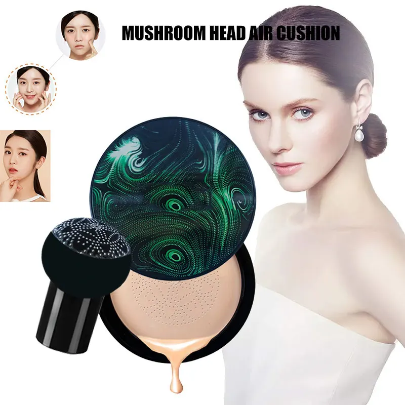 

Women Mushroom Head Air Cushion CC Cream Concealer Foundation Face Makeup Tools BV789